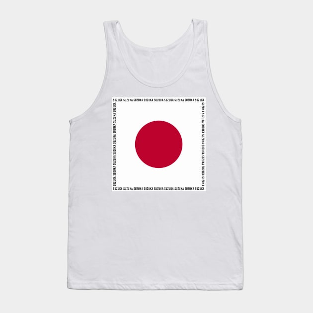 Suzuka F1 Circuit Stamp Tank Top by GreazyL